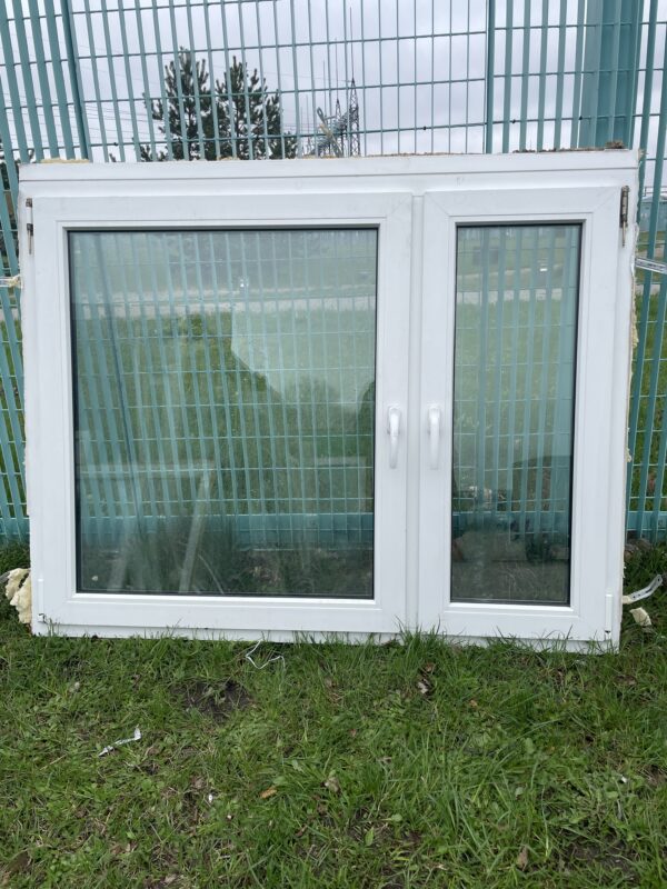 PVC aken 2x klaas 148x120