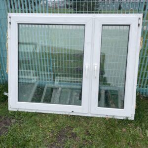 PVC aken 2x klaas 148x115