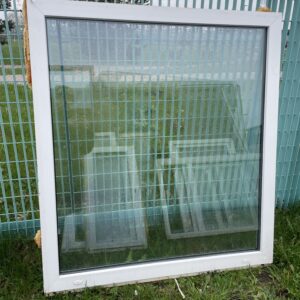 PVC aken 2x klaas 115x126