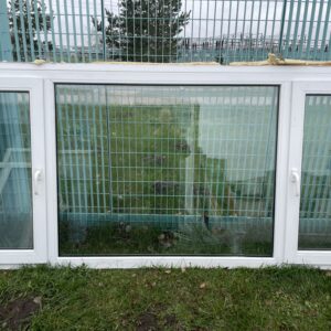 PVC aken 2x klaas 237x115/119
