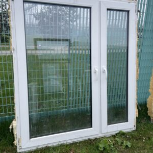 PVC aken 2x klaas 139x155