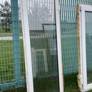 PVC aken 3x klaas 60x173