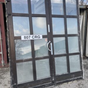 Alumiiniumuks 2x klaas 200x240