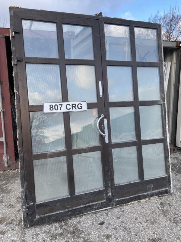 Alumiiniumuks 2x klaas 200x240