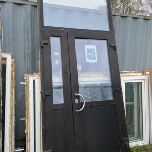 PVC uks 2x klaas 136x304