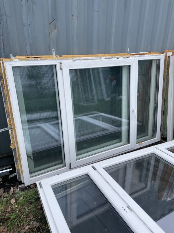 PVC aken 2x klaas 208x138