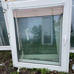PVC aken 2x klaas 107x125