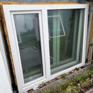 PVC aken 3x klaas 160x137