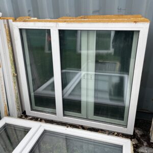 PVC aken 3x klaas 154x135