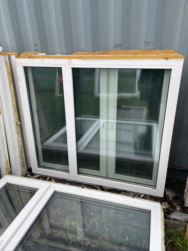 PVC aken 3x klaas 154x135