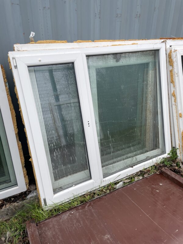 PVC aken 2x klaas 162x137