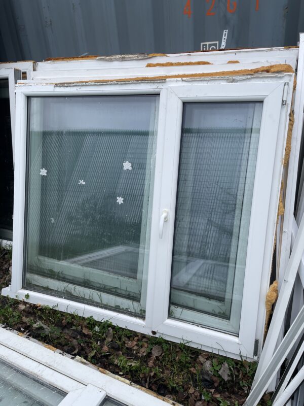 PVC aken 2x klaas 157x137