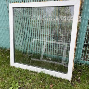 PVC aken 2x klaas 117x116