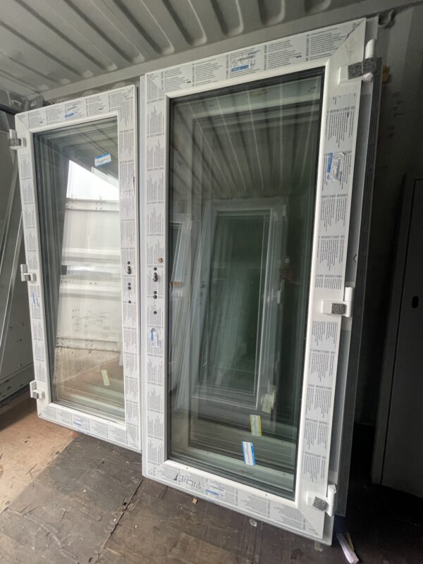 Uks 3x klaas 95x205