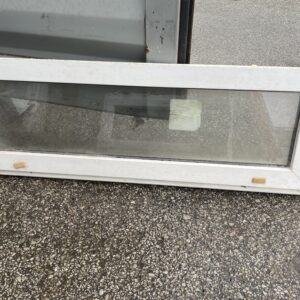 PVC aken 2x klaas 111x37