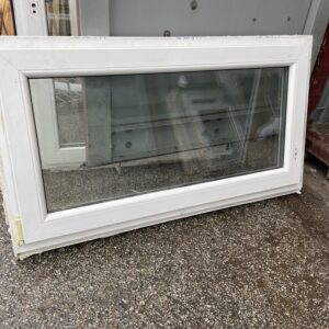 PVC aken 2x klaas 128x69