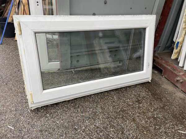 PVC aken 2x klaas 128x69
