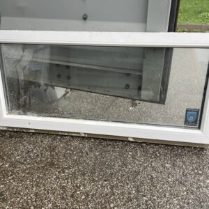 PVC aken 2x klaas 115x51