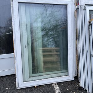 PVC aken 2x klaas 121x172