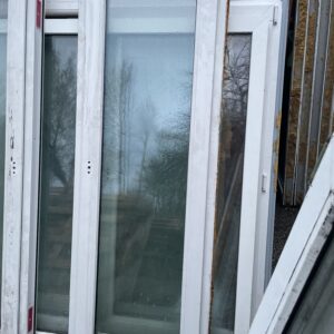 PVC aken 2x klaas 65x174