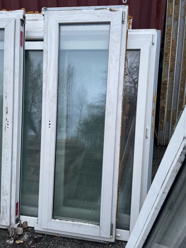PVC aken 2x klaas 65x174