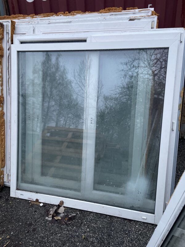 PVC aken 2x klaas 150x154