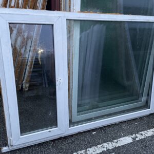 PVC aken 2x klaas 196x133