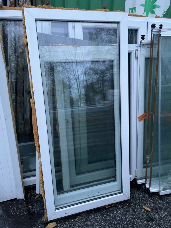 PVC aken 2x klaas 75x159