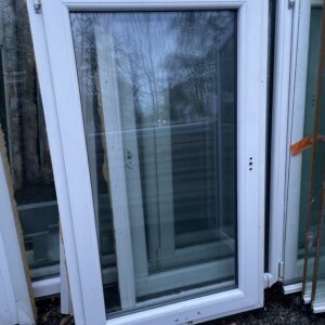 PVC aken 2x klaas 80x135