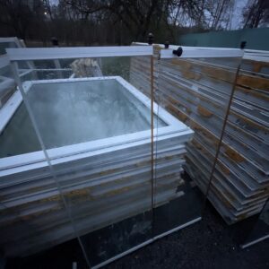 Rõduklaasid raamita 53,5x157,5
