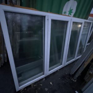 PVC aken 2x klaas 303x159