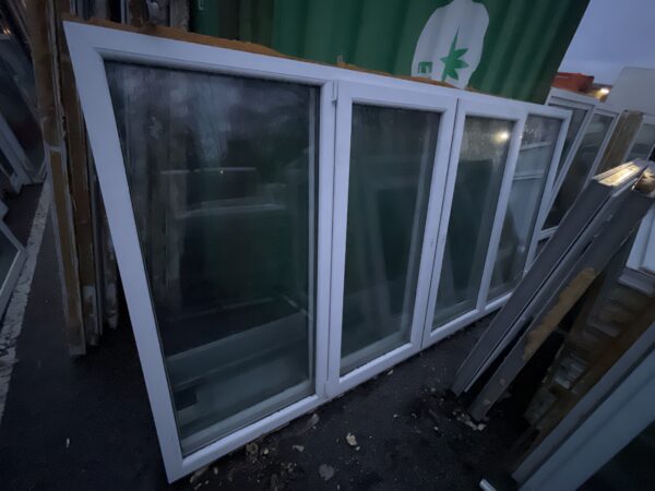 PVC aken 2x klaas 303x159