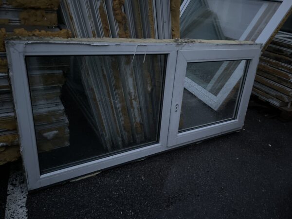 PVC aken 2x klaas 167x72