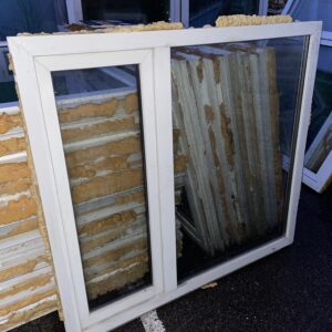 PVC aken 2x klaas 149x136