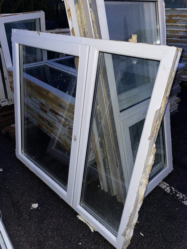 PVC aken 2x klaas 150x136