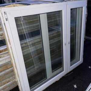 PVC aken 2x klaas 151x136