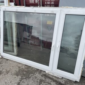 PVC aken 2x klaas 215x136