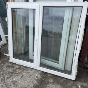 PVC aken 2x klaas 154x134