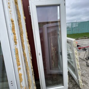 PVC uks 2x klaas 69x208