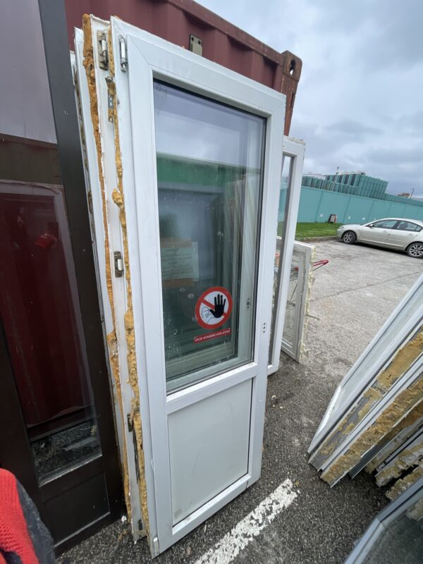 PVC uks 2x klaas 70x210
