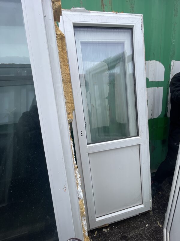 PVC uks 2x klaas 83x215