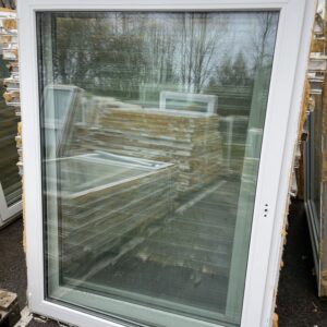 PVC aken 3x klaas 130x170