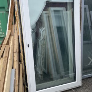 PVC uks 2x klaas 112x197