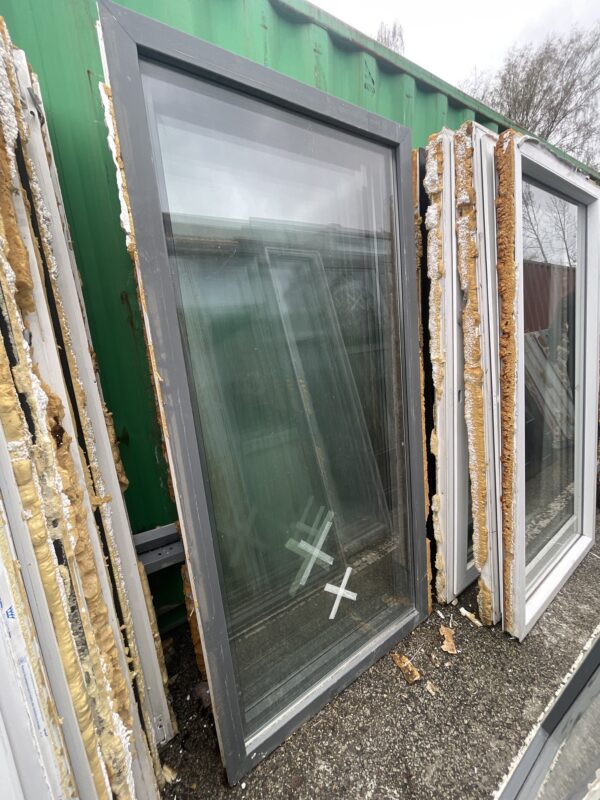 PVC aken 2x klaas 97x205/202