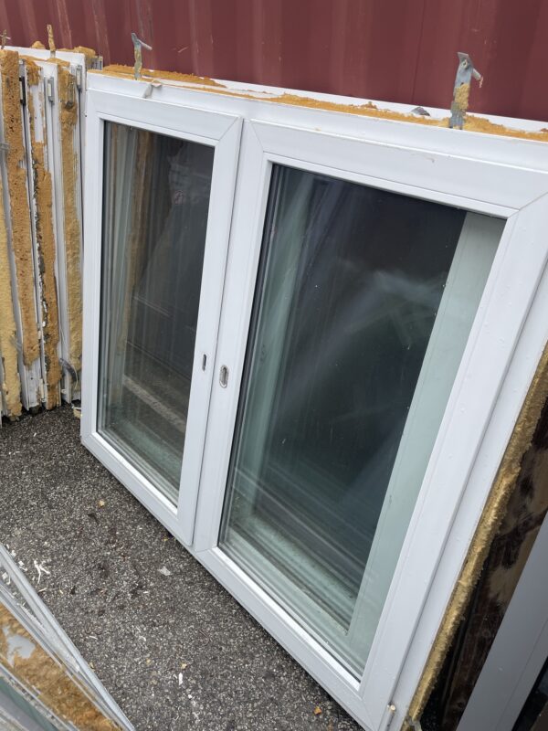 PVC aken 2x klaas 153x134