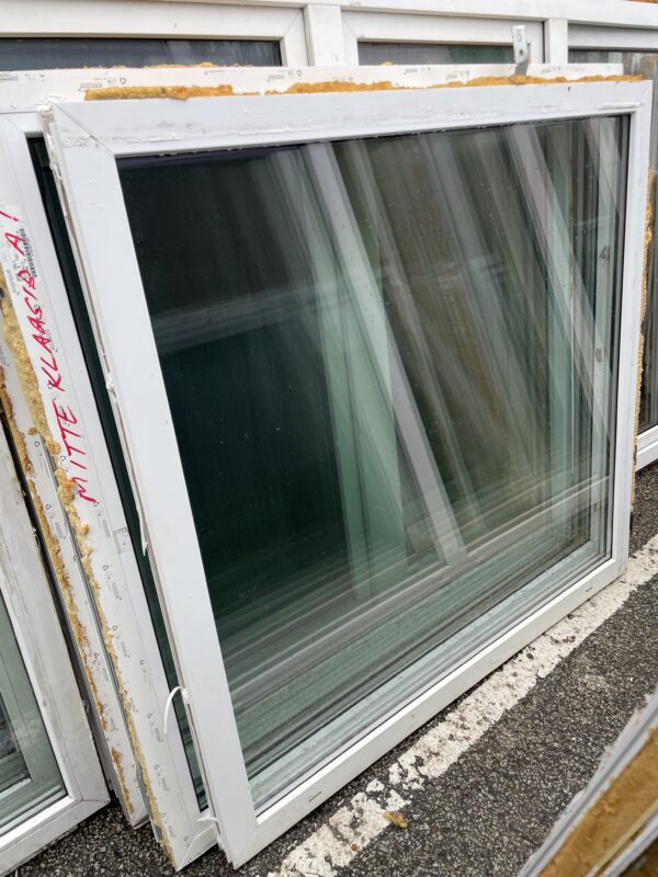 PVC aken 2x klaas 140x134