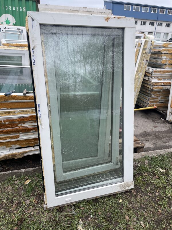 PVC aken 2x klaas 74x137