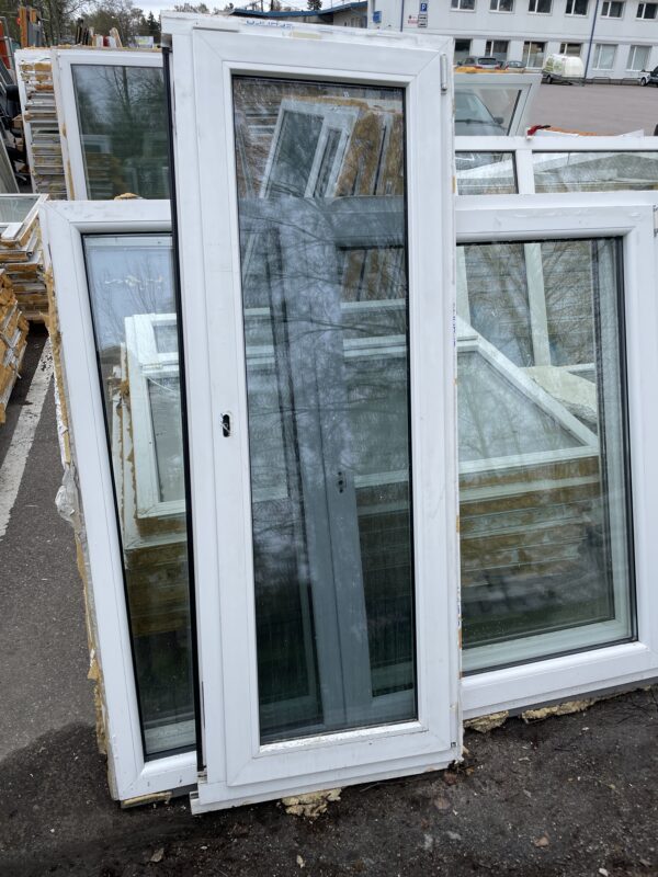 PVC aken 2x klaas 66x177