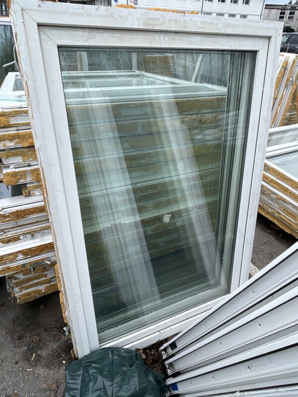 PVC aken 2x klaas 117x174