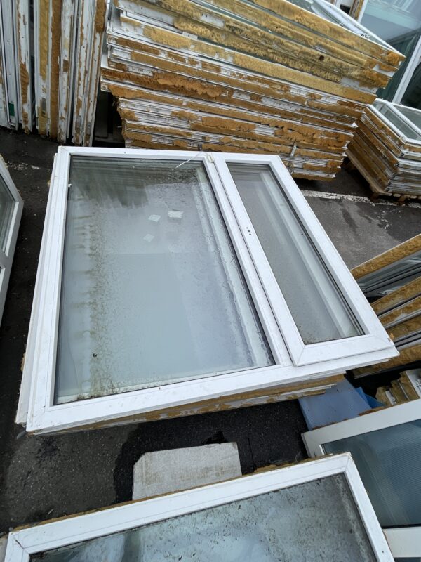 PVC aken 2x klaas 135x142